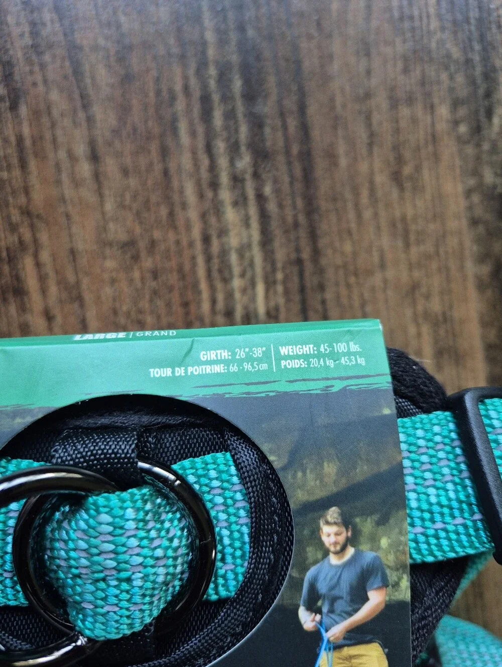 Coastal K9 Explorer Large Dog Harness Turquoise